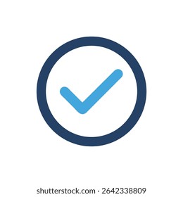success-checkmark icon vector illustration style