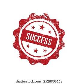 successes rubber stamp with grunge effect	