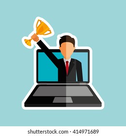 successful businessman  design 