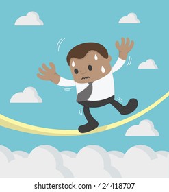 successful businessman with an idea.