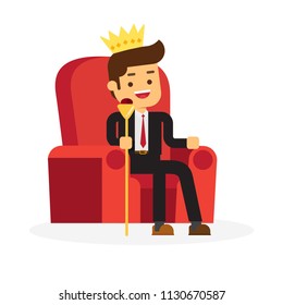 Man Sitting On Throne Images, Stock Photos & Vectors | Shutterstock
