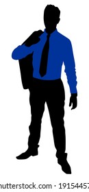 successful businessman, vector 