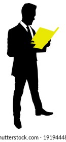 successful businessman, vector 