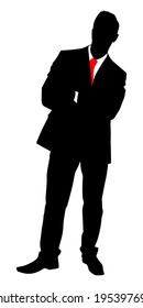 successful businessman, vector 