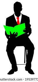 successful businessman, vector 