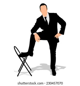 successful businessman, vector 