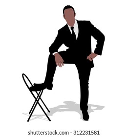 successful businessman, vector 