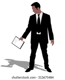 successful businessman, vector 