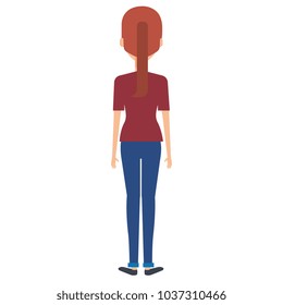 successful businesswoman avatar character