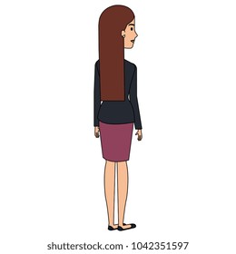successful businesswoman avatar character