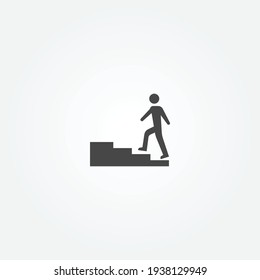 successful career icon design vector  