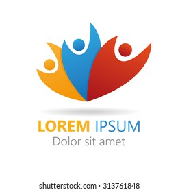 Successful company. Elements logo