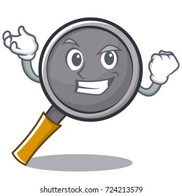 Successful frying pan cartoon character