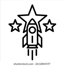 successful icon vector concept illustration