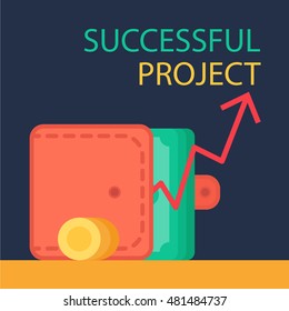 Successful investing concept