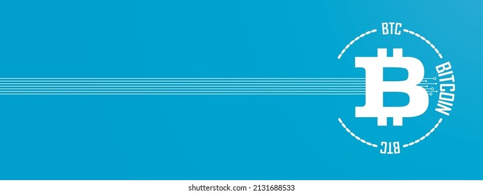 Successful investment with Bitcoin. Eps 10 vector file.