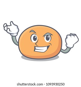 Successful mochi character cartoon style