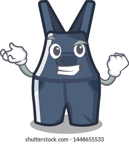 Successful overalls in the a character shape
