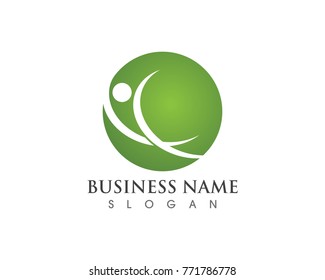 successful people logos Template 