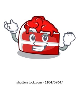 Successful red velvet character cartoon