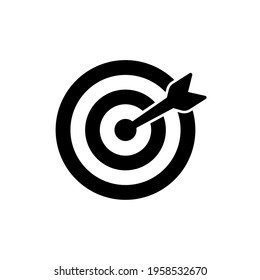 Successful shoot icon. Vector illustration.