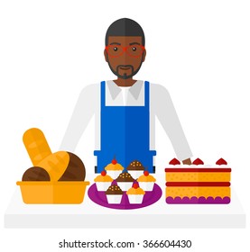 Successful small business owner.
