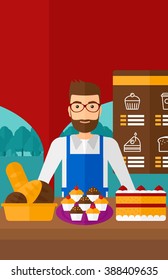 Successful small business owner.
