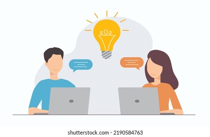 Un concepto exitoso de trabajo en equipo con la gente. Personas trabajando juntas, cooperación para alcanzar los objetivos.