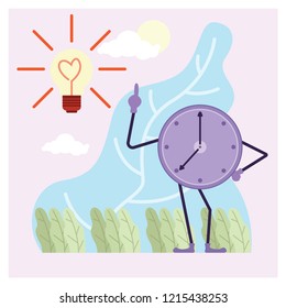 Successful time management concept, time management.