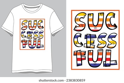 Successful vector t shirt design