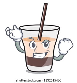 Successful white russian character cartoon