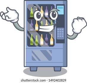 Successful wine vending machine on a mascot