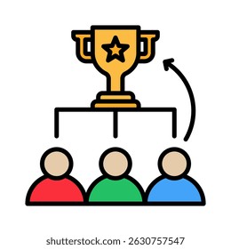Succession Icon Element for Design