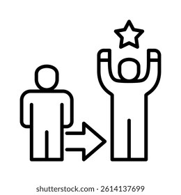 Succession Planning Icon Element for Design