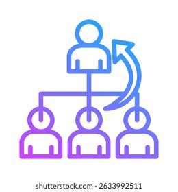 Succession Planning Icon Element For Design