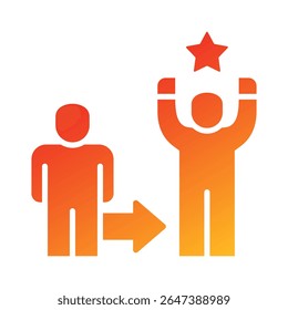 Elemento de Ícone de Planejamento de Sucessão para Design