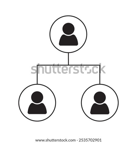 Succession planning icon in vector.