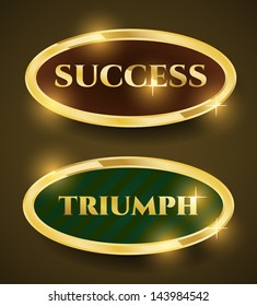 Success/Triumph emblems
