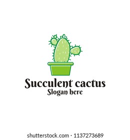 succulent cactus logo
