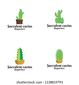succulent cactus logo