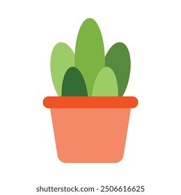 Succulent Flat Icon Design For Personal nad Commercial Use