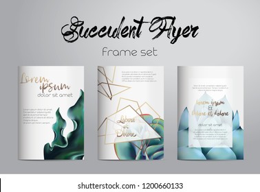 Succulent Flyer Collection 