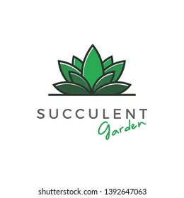 Succulent Plant Logo Design Inspiration