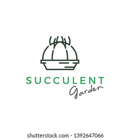 Succulent Plant Logo Design Inspiration