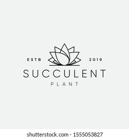 Succulent plant Logo Design Inspiration