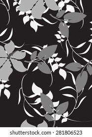 Succulent Plants Seamless Pattern Background - Illustration
