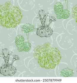 Patrón sin fisuras con flores tropicales abstractas, hojas y Formas. Diseño floral de la selva de verano. Ideal para tela, textil, papel de embalaje, Fondo de pantalla. Textura de Vector