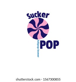 sucker lollipop t shirt design illustrator
