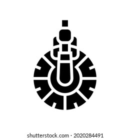 vector de icono de glifo del grupo limpiador de succión. signo de estanque limpiador de succión. símbolo de contorno aislado ilustración negra