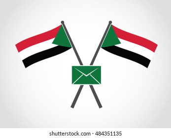 Sudan Emblem Secret Mail